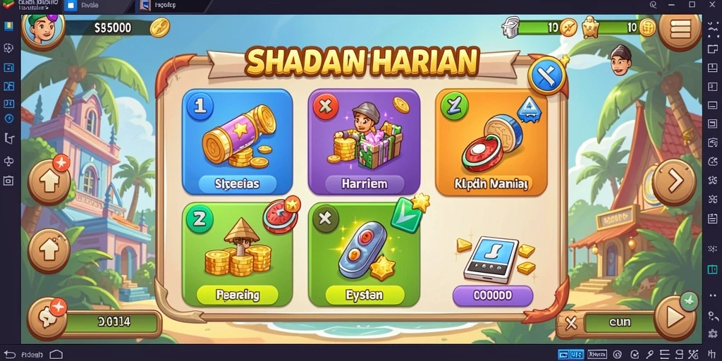 Beragam pilihan permainan yang tersedia.