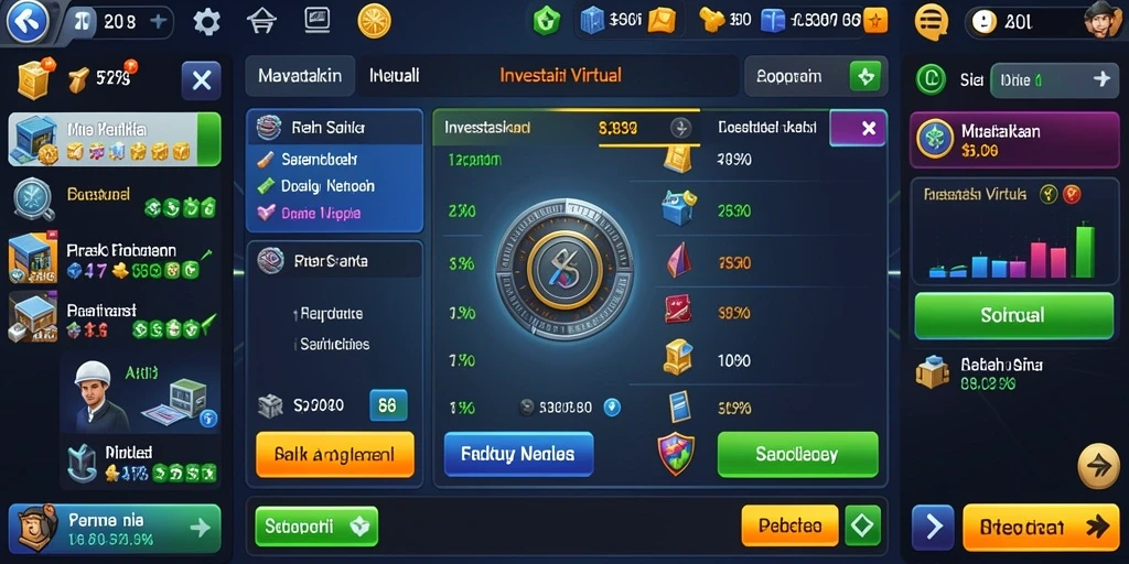 Fitur interaktif yang membuat bermain semakin seru.