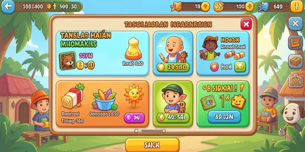 Bonus menarik yang membuat bermain semakin seru.