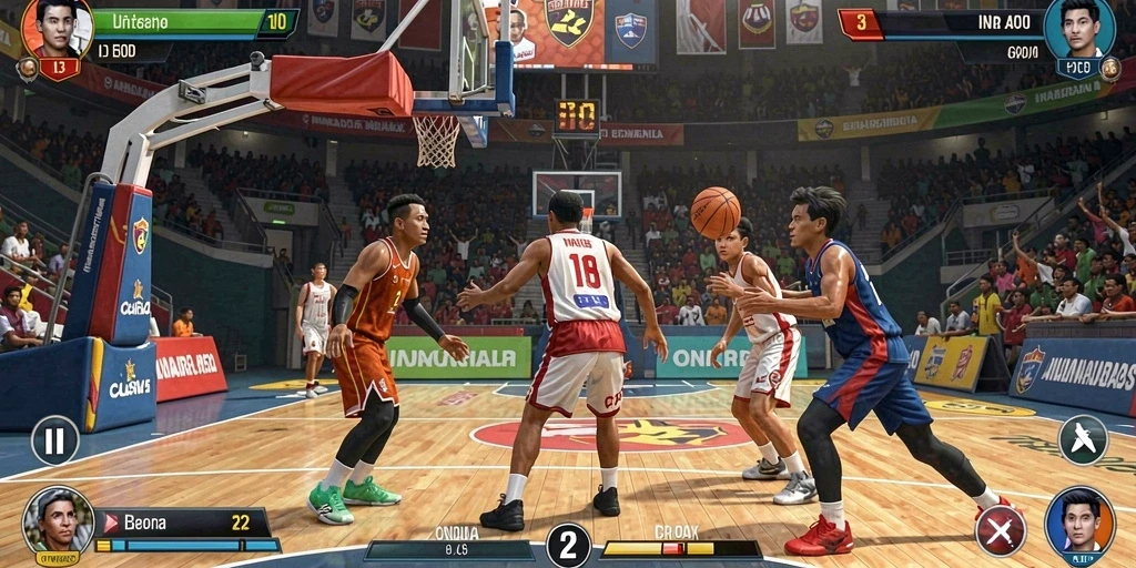 Mode permainan yang beragam dan menyenangkan.
