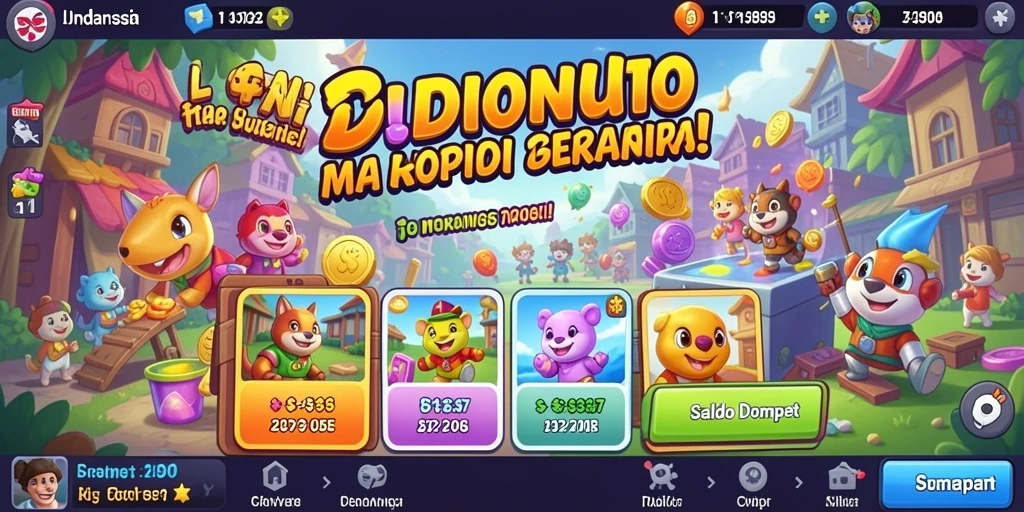 Karakter unik dengan kemampuan berbeda.