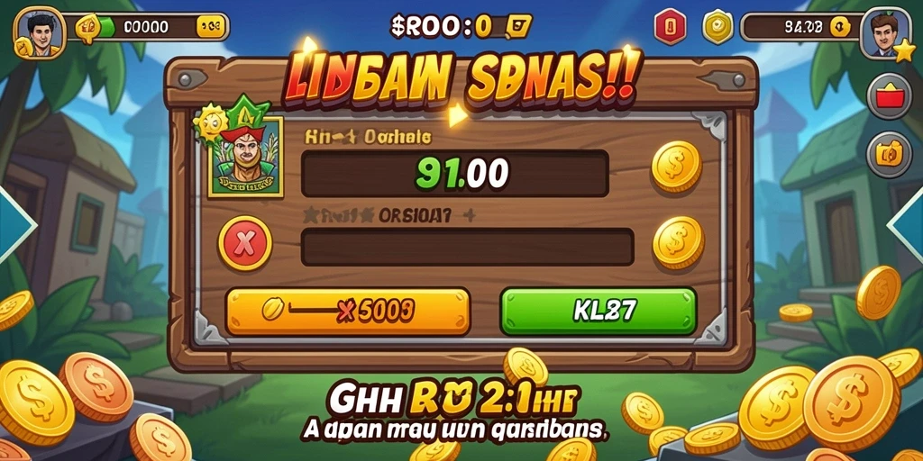 Screenshot menunjukkan fitur interaksi sosial antar pemain.
