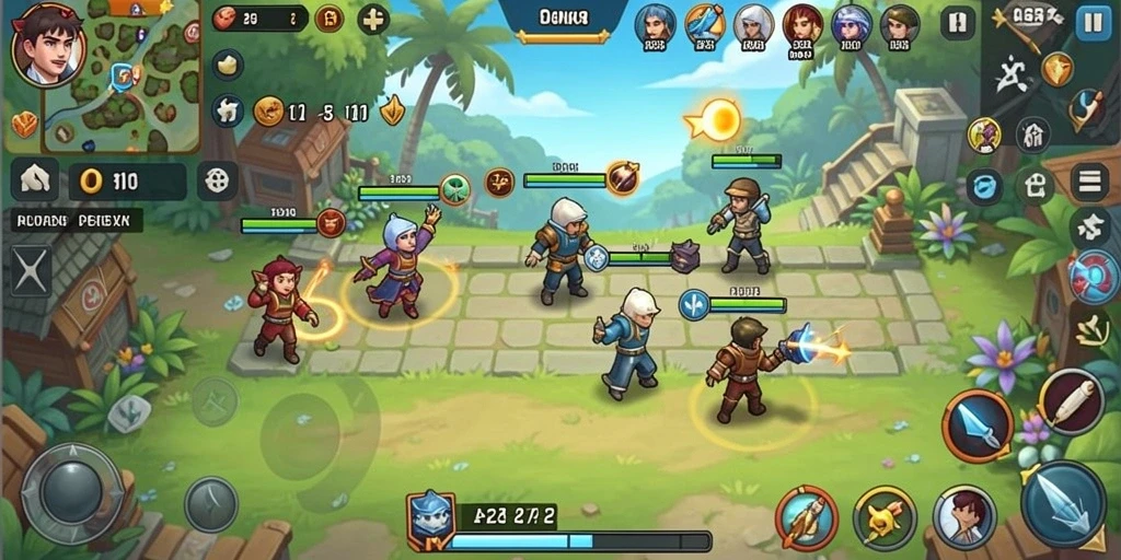 Mode multiplayer yang seru dan interaktif.