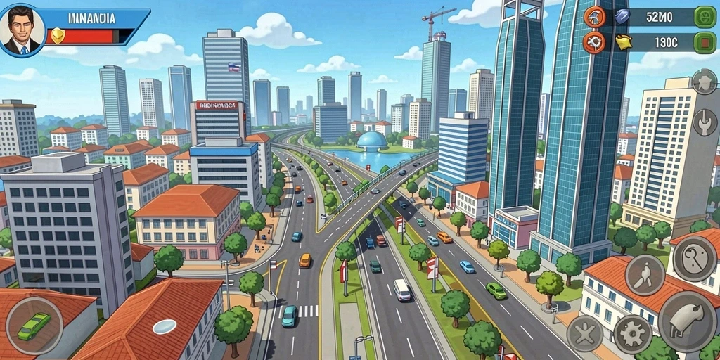 Beragam karakter unik untuk dipilih dan dimainkan.