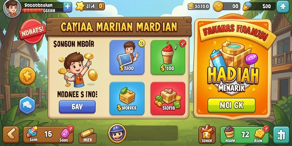 Tangkapan layar menunjukkan fitur leaderboard dengan posisi pemain.
